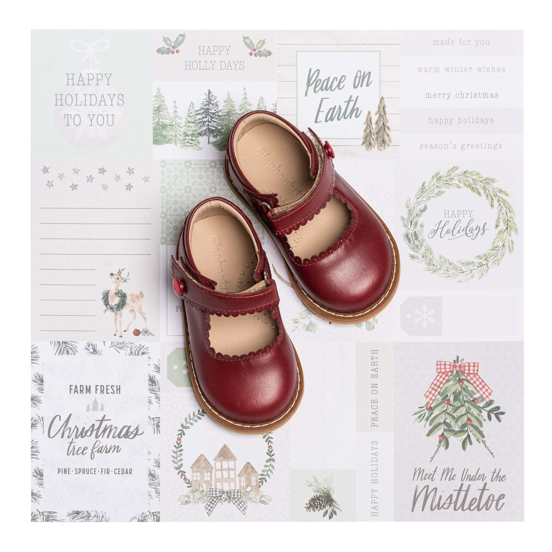 Mary Jane Toddler Berry