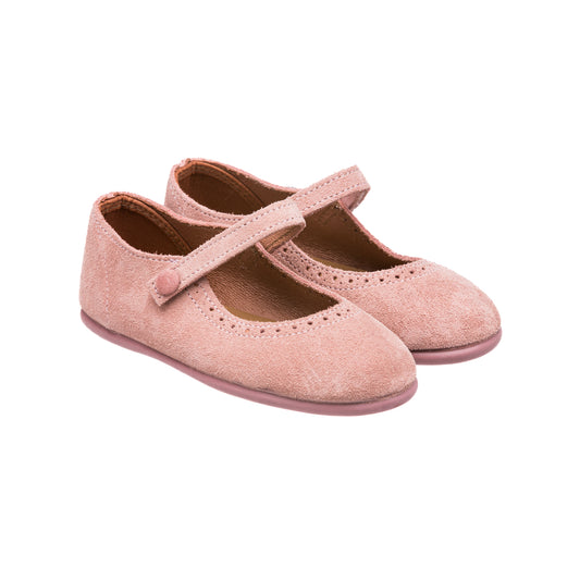 Suede Mary Jane Rose