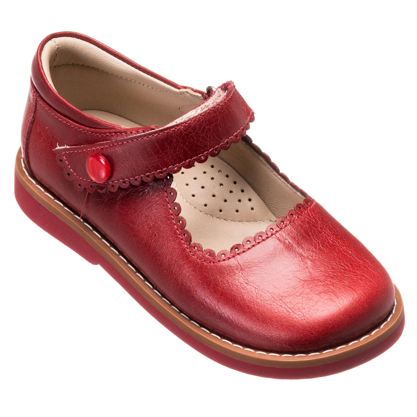Mary Jane Chili Red
