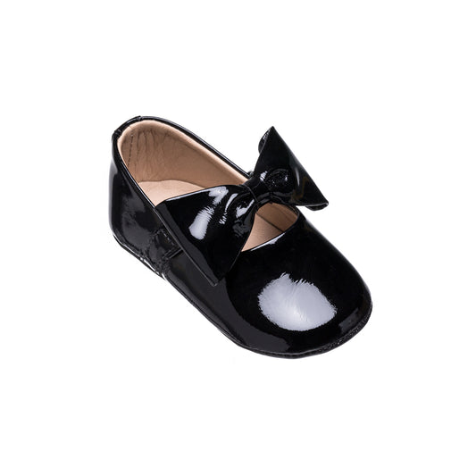 Baby Ballerina with Bow PTN Black