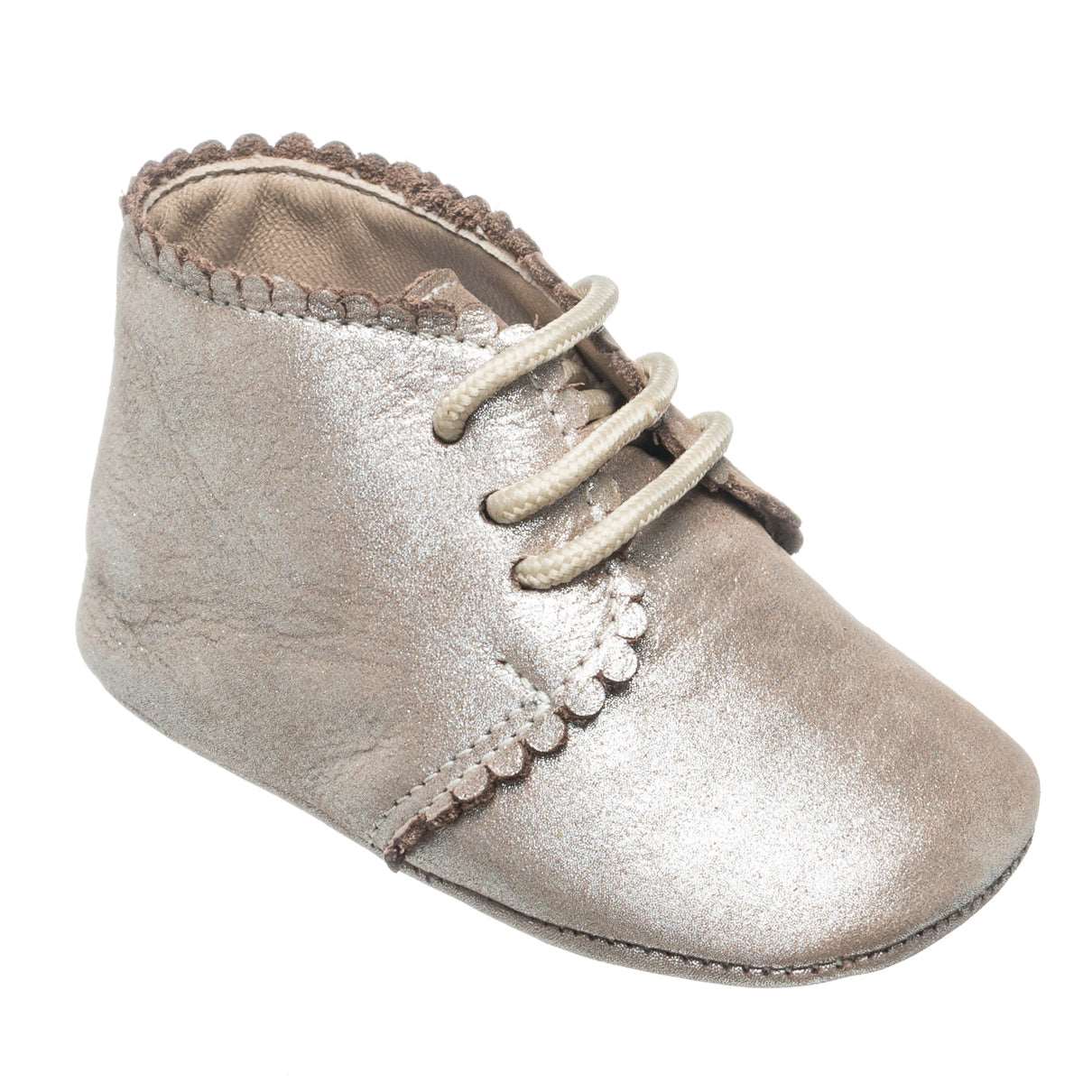 Scalloped Bootie Blush