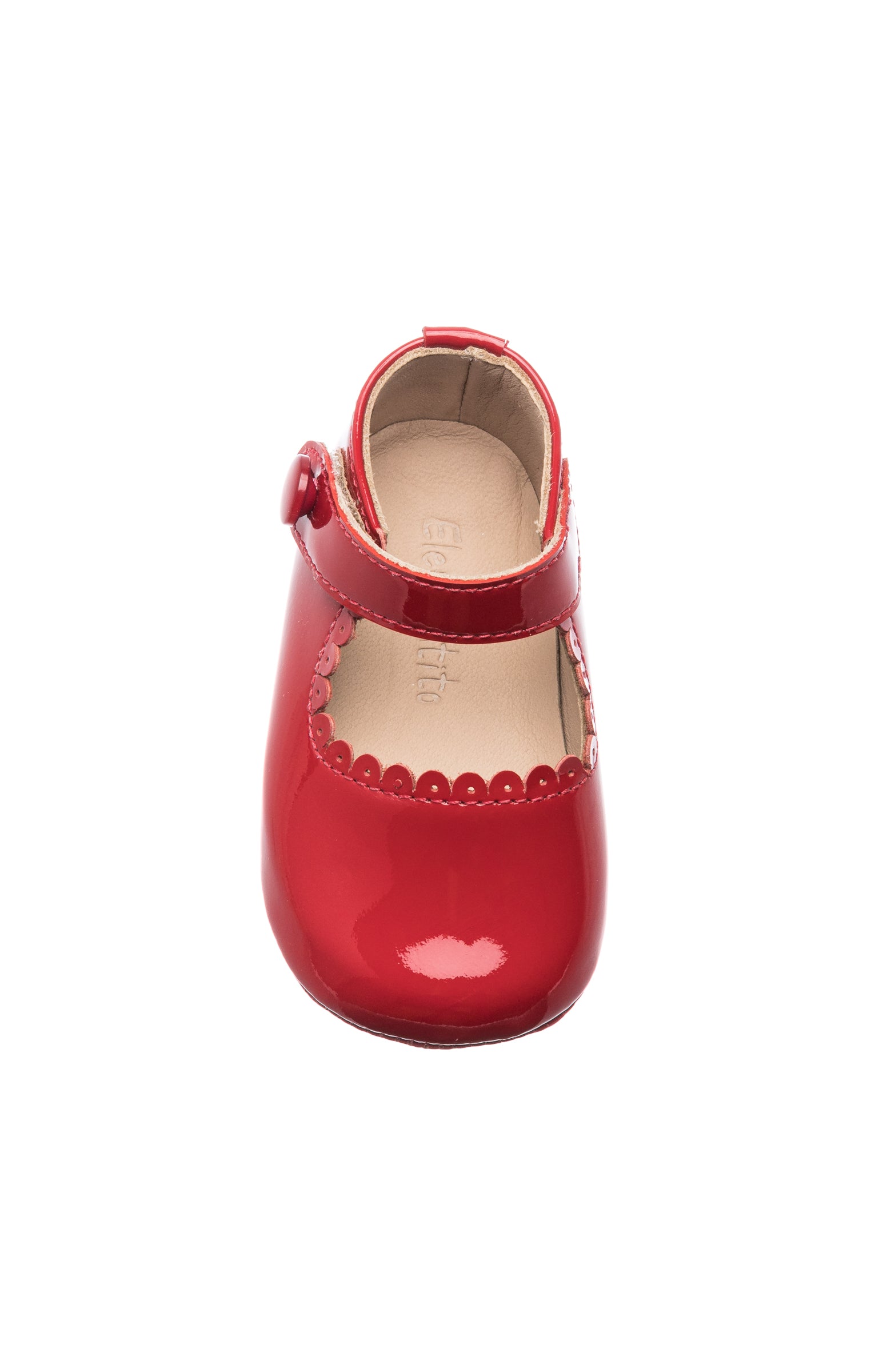 Baby Mary Jane Shoes in Patent Red | Elephantito - Shop Now