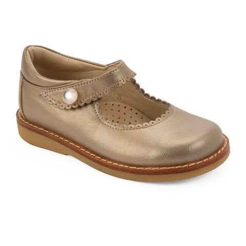 Mary Jane Metallic Champagne â Elephantito