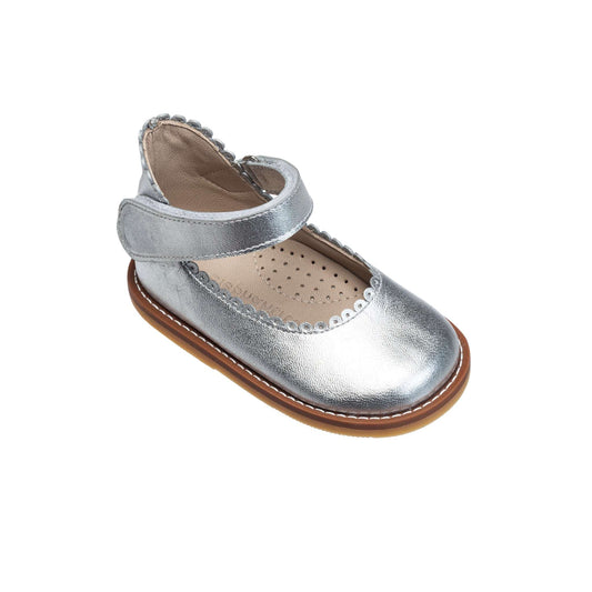 Toddler Ballerina Metallic Silver