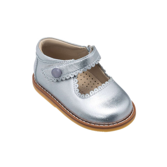 Mary Jane Toddler Silver