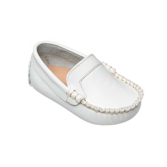Moccassin for Baby White